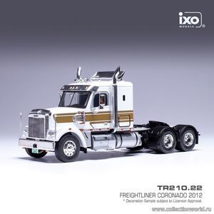 масштабные модели грузовика Freightliner Coronado 2012 седельный тягач белый 1 43
