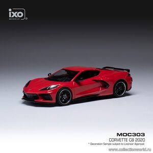масштабные модели автомобиля Chevrolet Corvette C8 2020 1 43