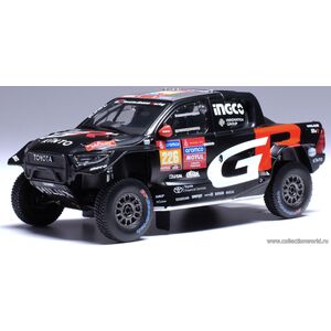 масштабные модели автомобиля Toyota GR DKR Hilux Evo T1U #226 Variawa/Cazalet Ралли Дакар 2024 1 43