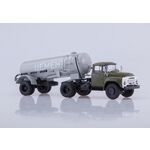 масштабная модель ЗИЛ-130В1 с полуприцепом ТЦ-4 1 43