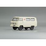 масштабная модель УАЗ-450A Скорая Медицинская Помощь г. Аксай - 1967 г. 1 43