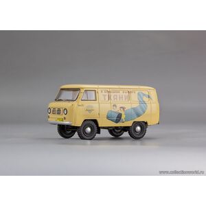 масштабные модели автомобиля УАЗ-450 фургон - 1959 г. ТКАНИ 1 43