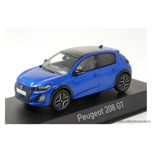 масштабные модели автомобиля Peugeot 208 GT 2024 Vertigo Blue 1 43