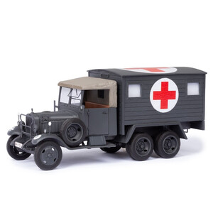 масштабные модели грузовика Mercedes-Benz G3A Sd. Kfz. 71 Вермахт военная санитарная 1 43