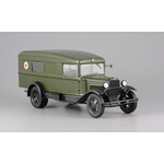 масштабная модель Горький-М55 Скорая помощь, выпуск 24, хаки 1 43