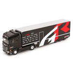 масштабная модель SCANIA S-Series Race Transporter с полуприцепом 