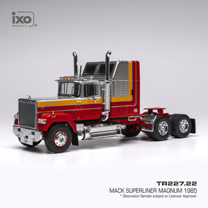 масштабные модели грузовика Mack Superliner Magnum 1985 седельный тягач 1 43
