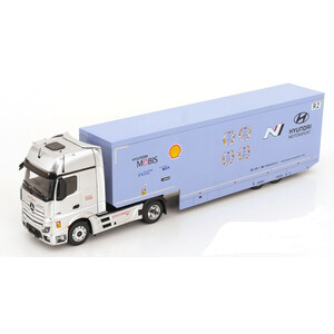 масштабные модели грузовика MERCEDES BENZ Actros MP4 1851 BigSpace с полуприцепом 