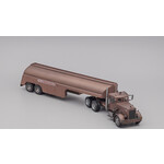 масштабная модель PETERBILT 281 с полуприцепом-цистерной 1955 Rust (из к/ф