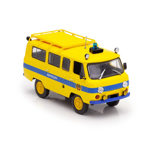 масштабные модели автобуса Модель-452В Милиция 1 43