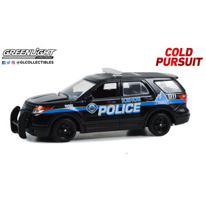 масштабные модели автомобиля Ford Police Interceptor Utility Kehoe Police Department Colorado 2019 Полиция из к/ф Снегоуборщик 1 43