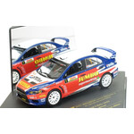 масштабная модель Mitsubishi Lancer Evolution X #1 Tank S Rally 2009 Winner J.Van den Heuvl, M.Koluman 1 43