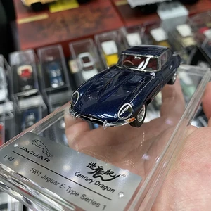масштабные модели автомобиля JAGUAR E-Type Series 1 Coupe 1961, indigo 1 43