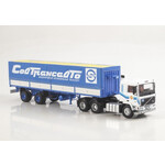масштабная модель Volvo F12 с полуприцепом Fruehauf Savoyarde 1 43