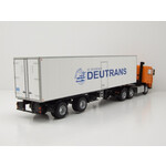 масштабная модель Volvo F12 c полуприцепом-рефрижератором Deutrans 1980 1 43