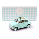 масштабная модель FIAT 500 L 1968 голубой 1 18