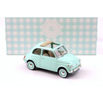 масштабная модель FIAT 500 L 1968 голубой 1 18