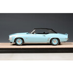 масштабная модель Chevrolet Camaro RS SS Convertible (Закрытый) 1969, голубой 1 43