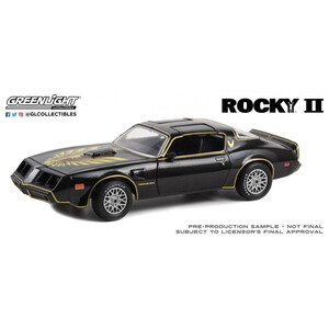 масштабные модели автомобиля Pontiac Firebird Trans Am 1979 (из к/ф Рокки II) 1 24
