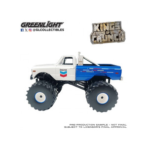 масштабные модели автомобиля Chevrolet K-10 Monster Truck Chevron 150th Anniversary Bigfoot 1972 1 43