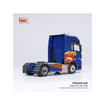 масштабная модель MAN TGX XXL D38 2020 седельный тягач, синий с графикой 1 43