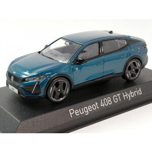 масштабные модели автомобиля Peugeot 408 GT Hybrid (кроссовер) 2023 1 43