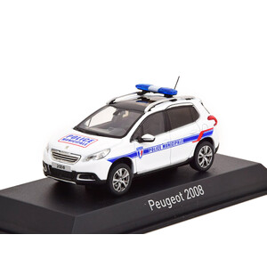 масштабные модели автомобиля Peugeot 2008 Police Municiaple (муниципальная полиция Франция) 2013 1 43