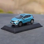 масштабная модель Renault Captur голубой 1 43