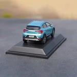 масштабная модель Renault Captur голубой 1 43