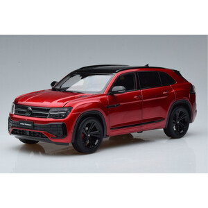 масштабные модели автомобиля Volkswagen Teramont X 2022 красный 1 18