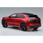 масштабная модель Volkswagen Teramont X 2022 красный 1 18