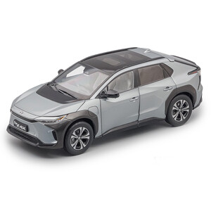 масштабные модели автомобиля Toyota BZ4X серый 1 18