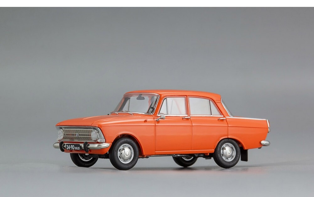 Советский автомобиль тип 412ИЭ 1979 г., пламя
