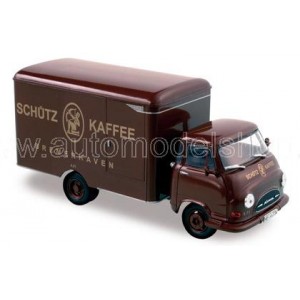 масштабные модели грузовика Hanomag Kurier Kofferwagen Sarotti Schutz Kaffee Bremerhaven 1960 1 43