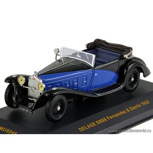 масштабные модели автомобиля Delage D8 SS 1932 1 43