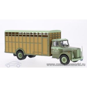 масштабные модели грузовика Scania L85S скотовоз 1960 1 43