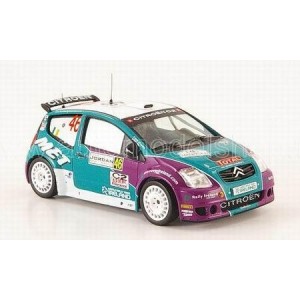 масштабные модели автомобиля CITROEN C2 S1600 №46 13th Rally Jordan (S.Gallagher - P.Kiely) 2008 1 43