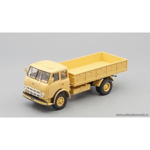 масштабные модели грузовика МАЗ 500А бортовой, классик, песочный. 1 43