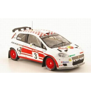 масштабные модели автомобиля FIAT Punto S2000 (Abarth) №3 Rally Russia (M.Alen)2007 1 43