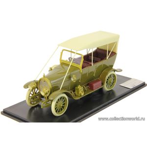 масштабные модели автомобиля РУССО-БАЛТ Е15/35 ТОРПЕДО ЗЕЛЕНЫЙ ЗАКРЫТЫЙ 1 43