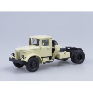 масштабные модели грузовика МАЗ-200В седельный тягач, бежевый 1 43