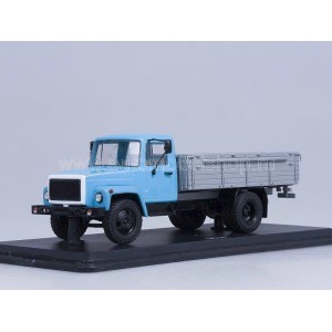масштабные модели грузовика ГОРЬКИЙ 3307, голубой/серый 1 43