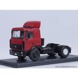 масштабные модели грузовика МАЗ 5432, красный 1 43