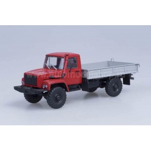 масштабные модели грузовика ГОРЬКИЙ 33081 4х4 (двигатель Д-245.7 Diesel Turbo) 1 43