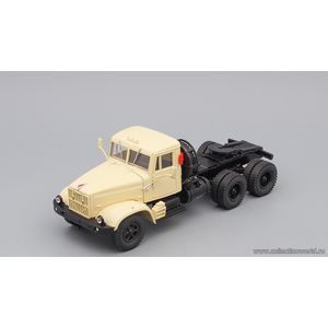 масштабные модели грузовика КРАЗ 258Б1 седельный тягач (1987-1993) бежевый 1 43