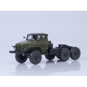 масштабные модели грузовика Миасский грузовик 377С 6х4 седельный тягач 1965 1 43